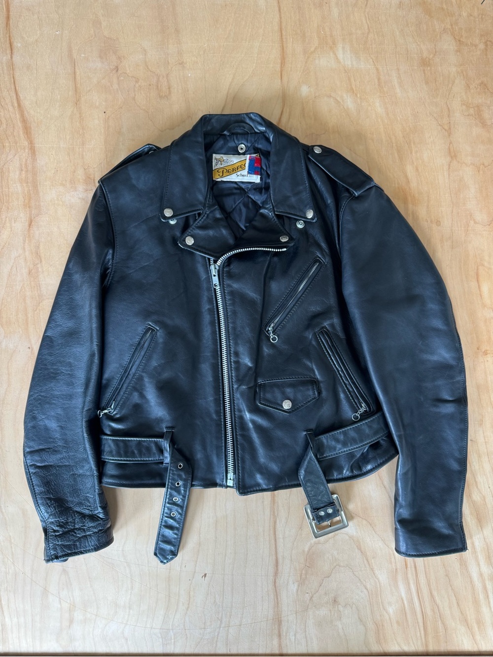 Schott Perfecto Black Leather Jacket